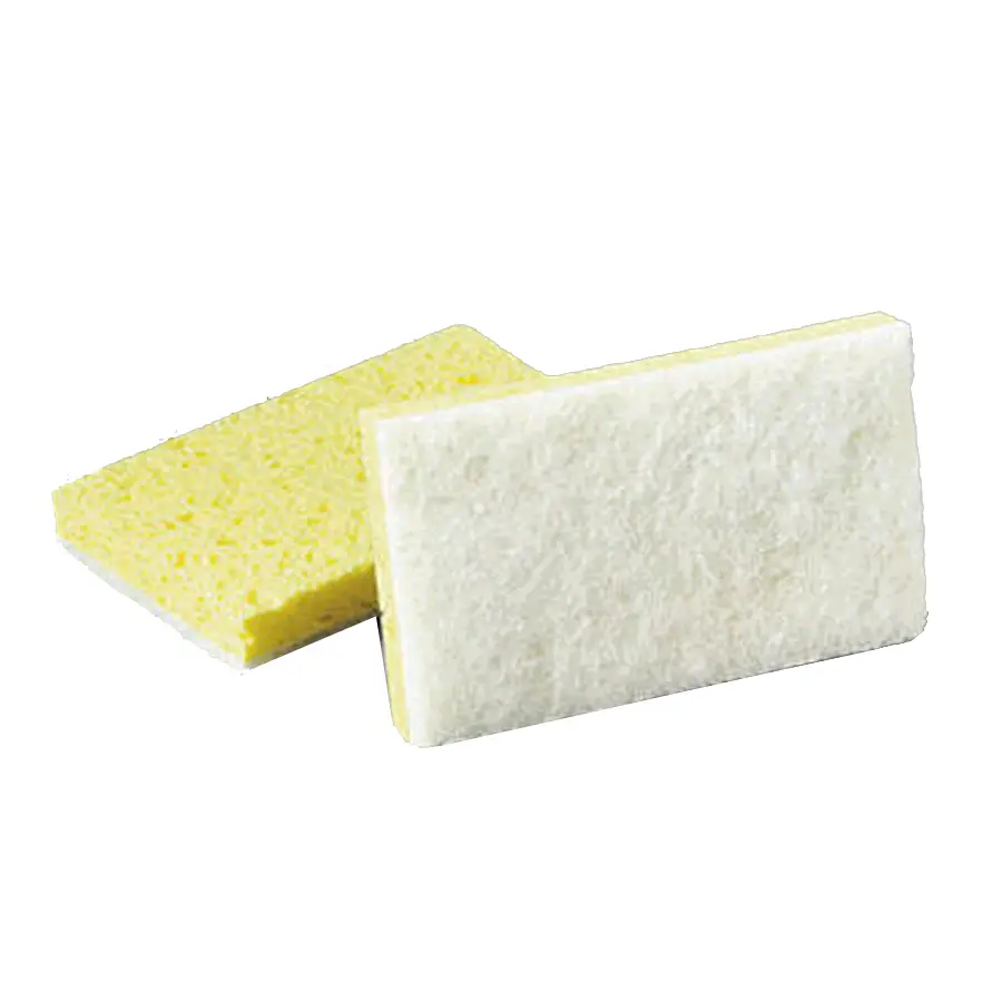 [T93011] 3M 63 SPONGE CLEANSING WHITE YELLOW 20/CS