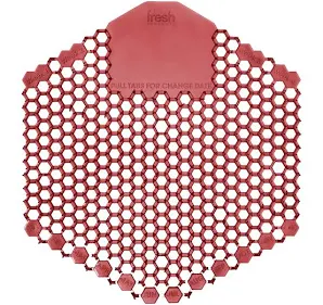 [C22197] URINAL SCREEN SUMMIT LOGO FREE WAVE 3D SPICED APPLE 10/BX 6 BX/CS
