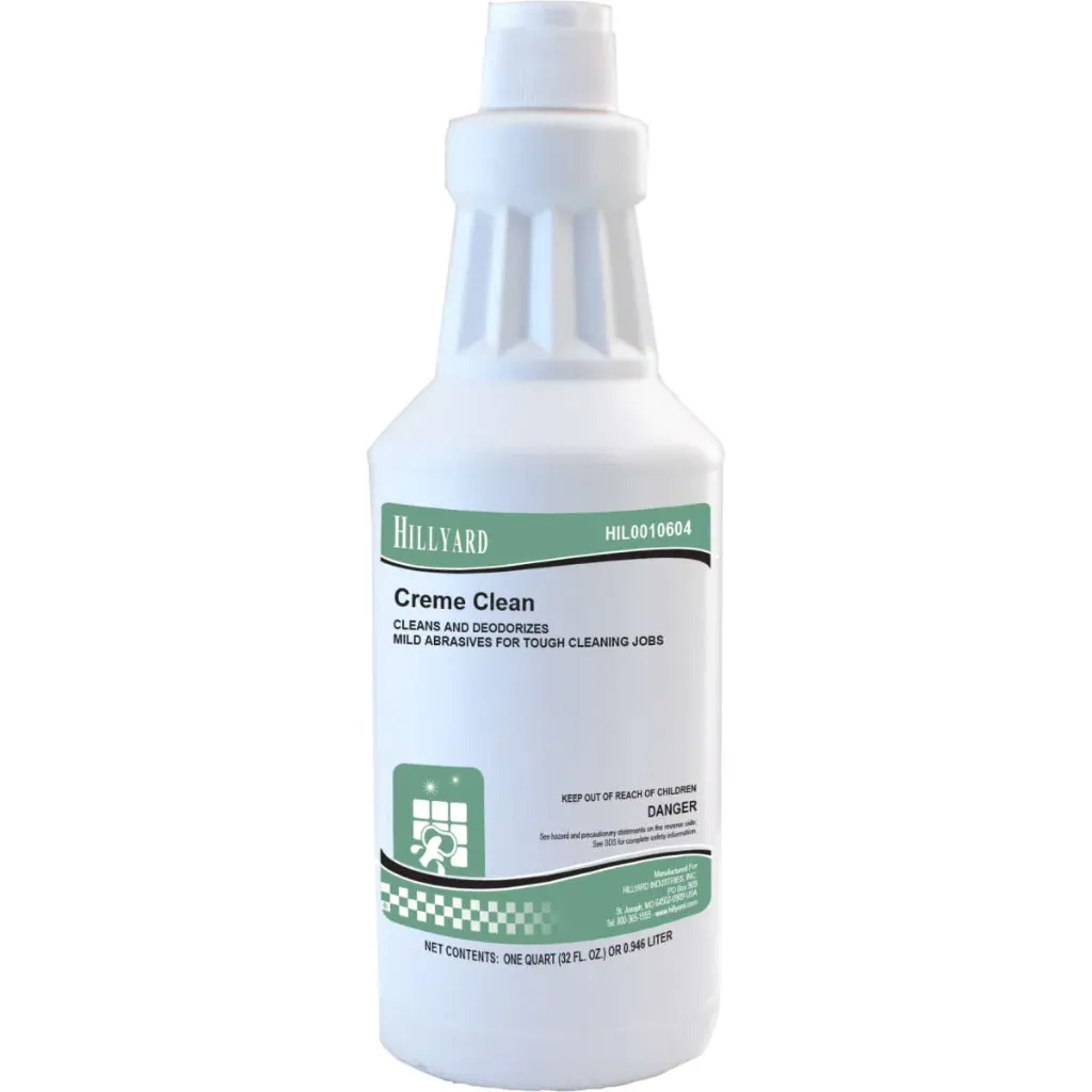 [C23151] HIL0010604 CREME CLEAN CLEANSER 12/QT/CS