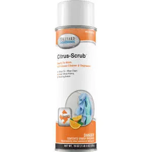 [C41501] HILLYARD CITRUS SCRUB CLEANER DEGREASER 19 OZ AEROSOL CAN 12 EA/CS