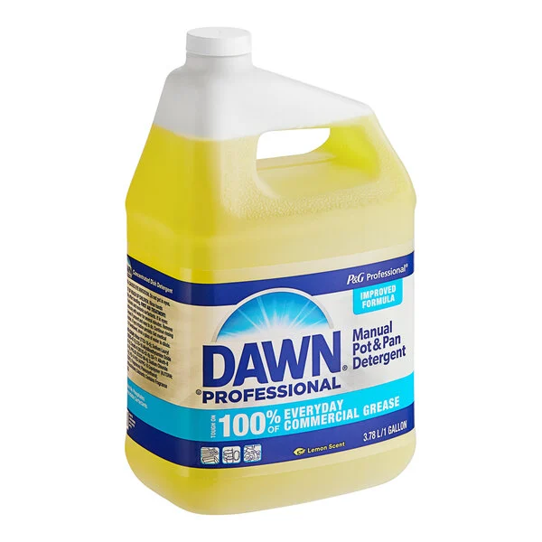 [C21071] DAWN MANUAL POT & PAN DETERGENT LEMON DISH SOAP 4 GAL/CS
