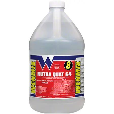 [C50901] NUTRA QUAT 64 #8 DISINFECTANT CLEANER  4 GL/CS