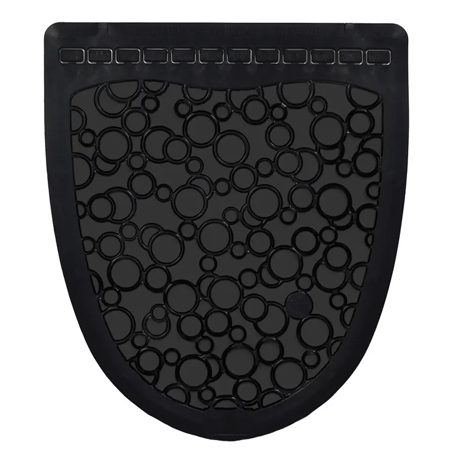 [C23101] P-SHIELD 2.0 URINAL FLOOR MAT W/REPLACEMENT DATE INDICATOR 6/CS