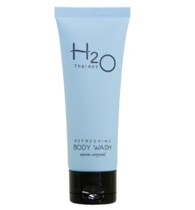 H2O04-W100 H20 BODY WASH TUBE FLIP CAP 1 OZ 300/CS