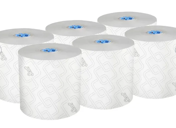 [P34102] 25702 SCOTT PRO HIGH CAPACITY HARD ROLL TOWEL BLUE CORE 6900 FT 6/CS