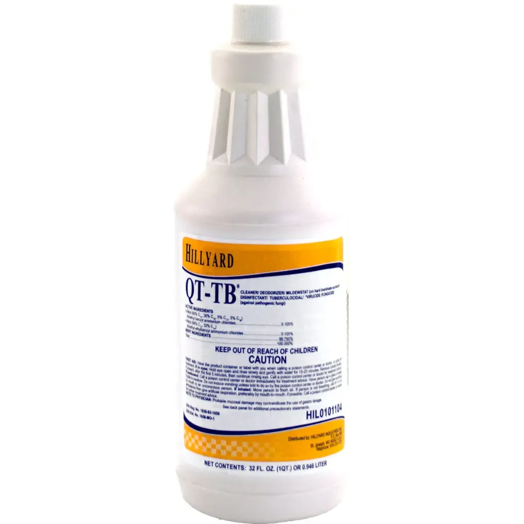 [C91588] HIL0101104 QUICK AND CLEAN TB DISINFECTANT CLEANER LEMON 12QT/CS