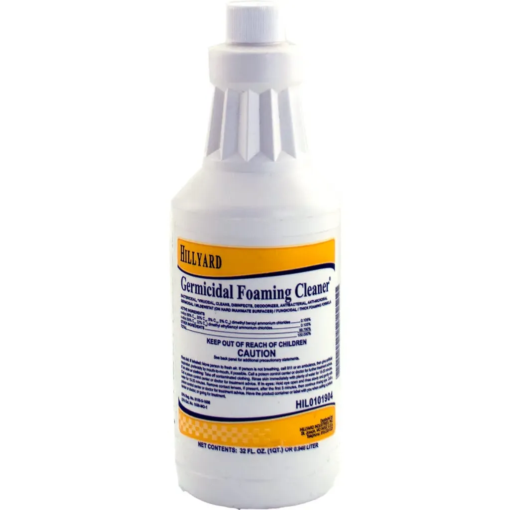 [C13151] HILLYARD HIL0101904 GERMICIDAL FOAM CLEANER RTU 12 QT/CS