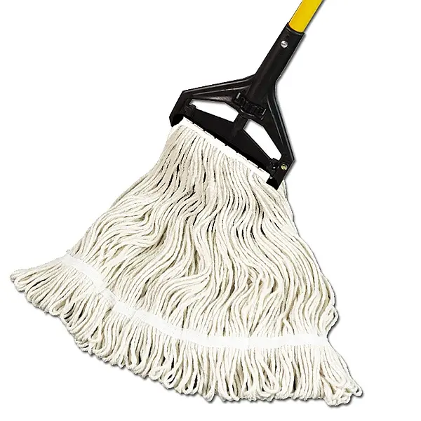 [T91131] GS24C #24 4 PLY STARLINE COTTON CUT END WET MOP HEAD 1.25" HEADBAND 12 EA/CS