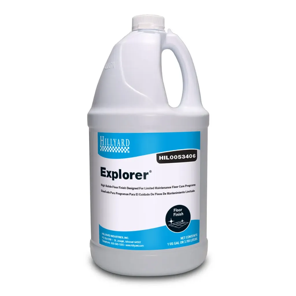 HIL0053406 EXPLORER FLOOR FINISH 4 GL/CS
