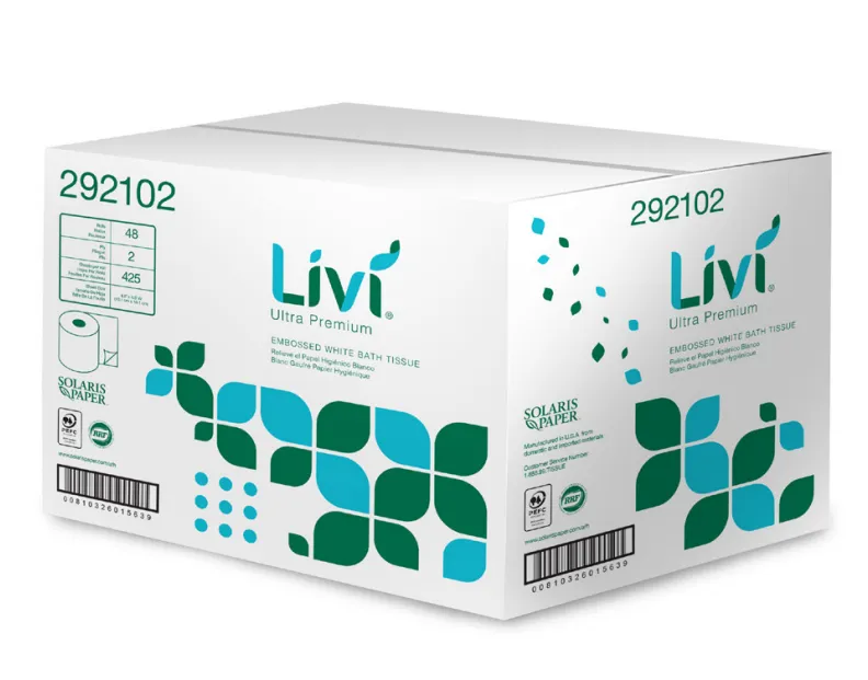 292102 LIVI ULTRA PREMIUM BATH TISSUE 48/CS