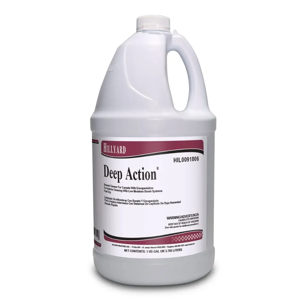 HIL0091806 HILLYARD DEEP ACTION ENCAPSULATING CARPET CLEANER 4 GL/CS