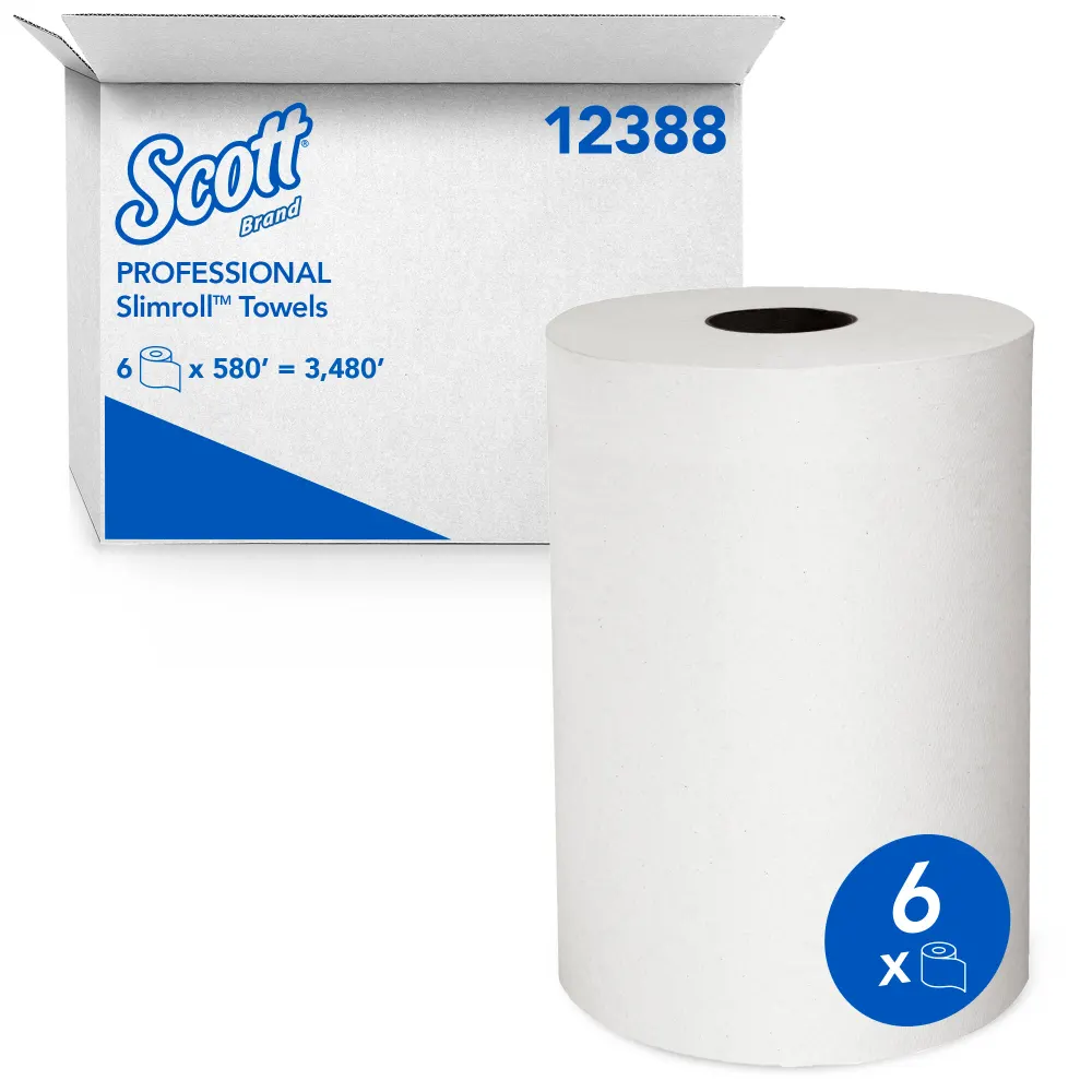 [P84102] 12388 SCOTT SLIMROLL TOWELS 6/CS