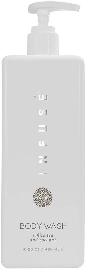 [F94752] AIR62-WTC-W480 INFUSE WHITE TEA COCONUT BODY WASH 16.23 OZ BOTTLE 12/CS