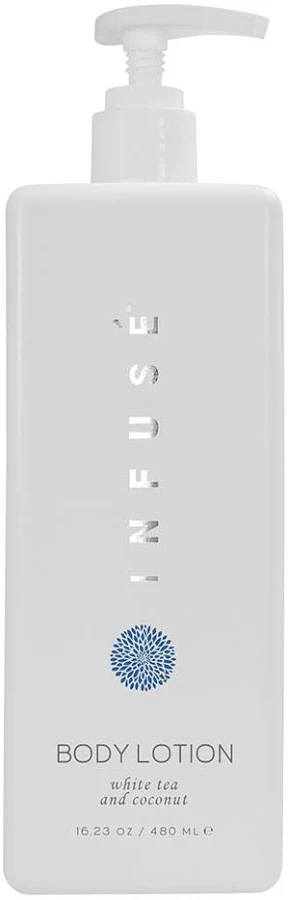 [F94753] AIR63-WTC-L480 INFUSE WHITE TEA COCONUT LOTION 16.23 OZ BOTTLE 12/CS
