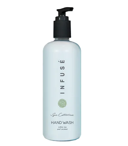 ACQ14-WTC-H400-BP INFUSE WHITE TEA COCONUT HAND WASH 13.53 OZ/400ML PUMP DISPENSER