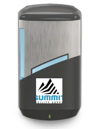 E7634 EXCELON CB8 TOUCH FREE DISPENSER BLACK/FAUX STAINLESS 1 EA/CS