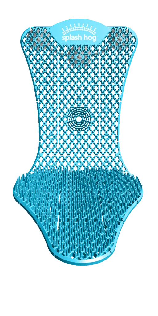 SPLASH HOG VERTICAL URINAL SCREEN COTTON BLOSSOM 6 EA/BX 12 BX/CS