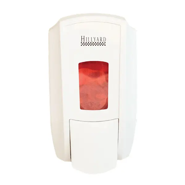 HIL22303 HILLYARD AFFINITY EXPRESSIONS WHITE MANUAL DISPENSER MULTI SKINCARE 6 EA/CS