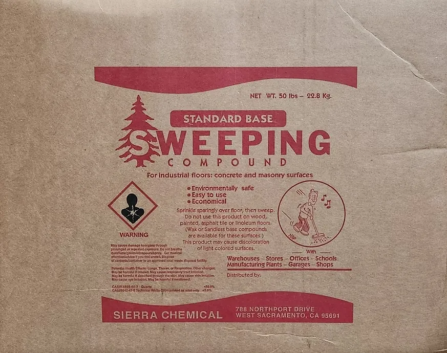 SIERRA DUSTO-SWEEP OIL BASED STANDARD SWEEPING COMPOUND 50 LB CS