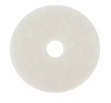 3M 4100 17" WHITE FLOOR PAD 5 EA/CS