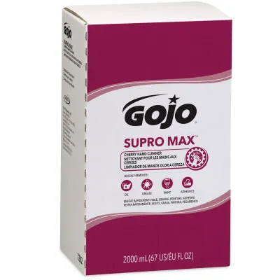 7282-04 GOJO SUPRO MAX CHERRY HAND CLEANER 2000 ML 4/CS