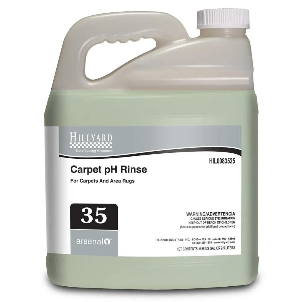 HIL0083525 ARSENAL 1 #35 CARPET pH EXTRACTION ENCAPSULATION RINSE 4 2.5 LT/CS
