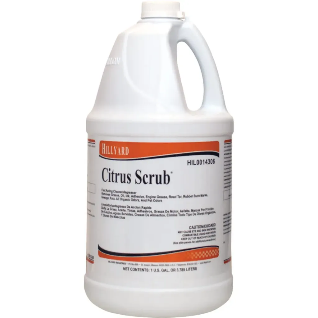 HIL0014306 CITRUS-SCRUB MULTI-PURPOSE CLEANER DEGREASER, 4 GL/CS