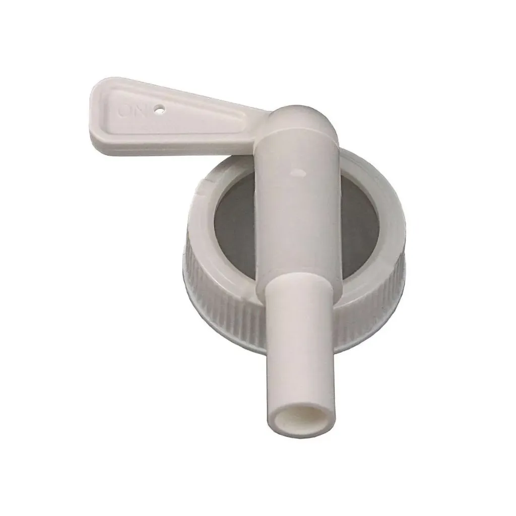 HIL30000 HILLYARD BUDDY JUG SPIGOT, 38MM WHITE