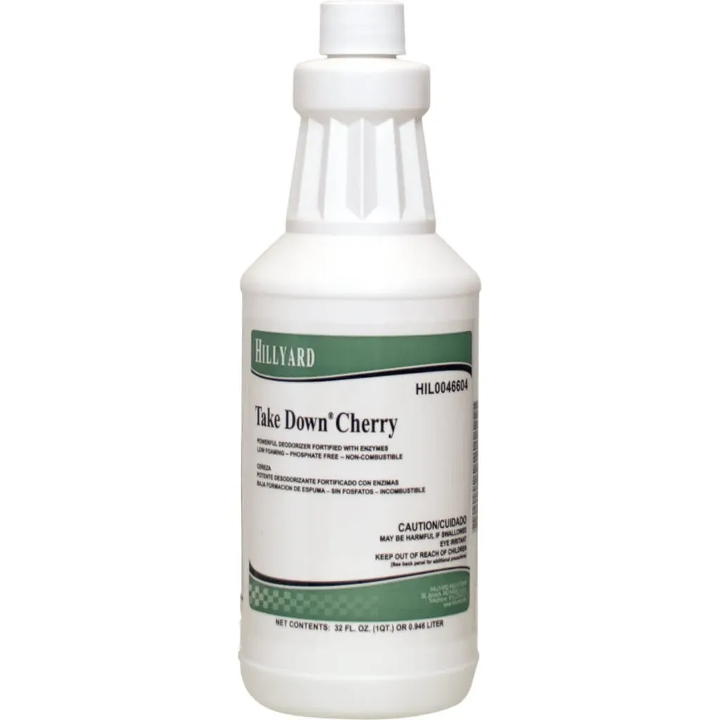 HIL0046604 HILLYARD TAKE DOWN CHERRY BACTERIA ENZYMES 12 QT/CS