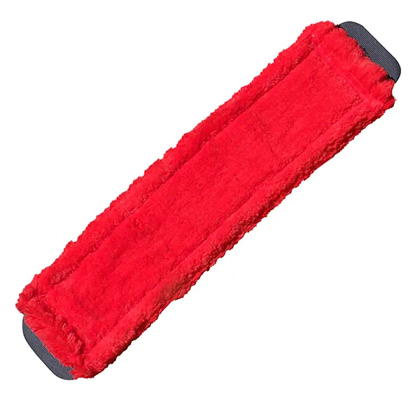 UNGER SMARTCOLOR MICRO MOP, RED, 16 INCH X 5.3 INCH 5 EA/CS