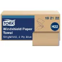 19 21 22 TORK WINDSHIELD PAPER TOWEL BLUE SINGLE FOLD H22 16/140/CS