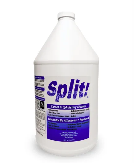 SPLIT! CARPET & UPHOLSTERY CLEANER 4 GL/CS