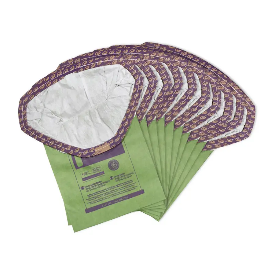 [E52702] PROTEAM INTERCEPT MICROFILTER VACUUM BAG 10PK GOFIT 6QT