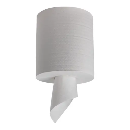 TOWEL CENTERPULL WHITE 2 PLY 6/600'/CS