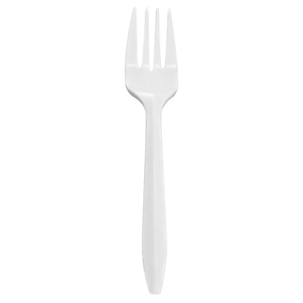 [F61901] U2005W KARAT FORK MEDIUM WEIGHT WHITE 10/100/CS PP