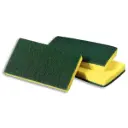 3M 74 SPONGE CLEANSING GREEN YELLOW 20/BX