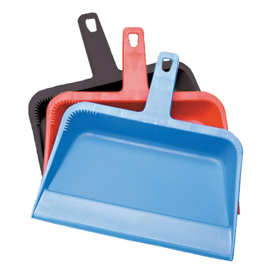 [T11601] 700 12 INCH PLASTIC DUST PAN, BLACK 12 EA/CS