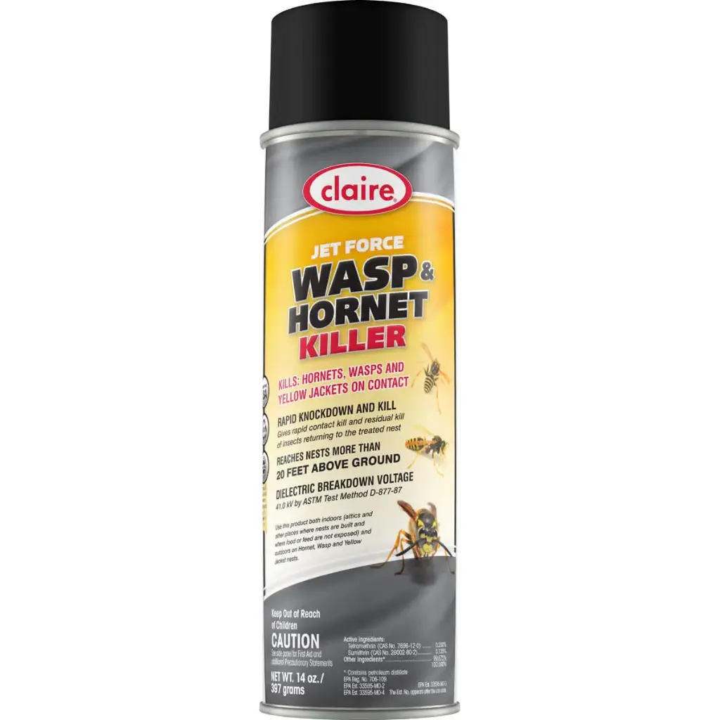 [C82361] CLAIRE JET FORCE WASP & HORNET KILLER 13.5 OZ 12 EA/CS