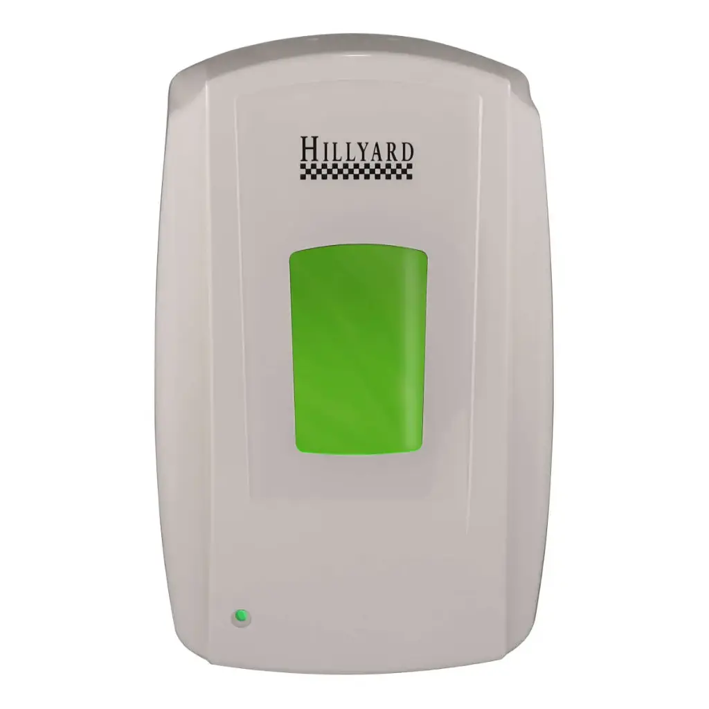 [H51535] HIL22410 HILLYARD AFFINITY EXPRESSION DISPENSER TOUCH FREE WHITE 1000ML