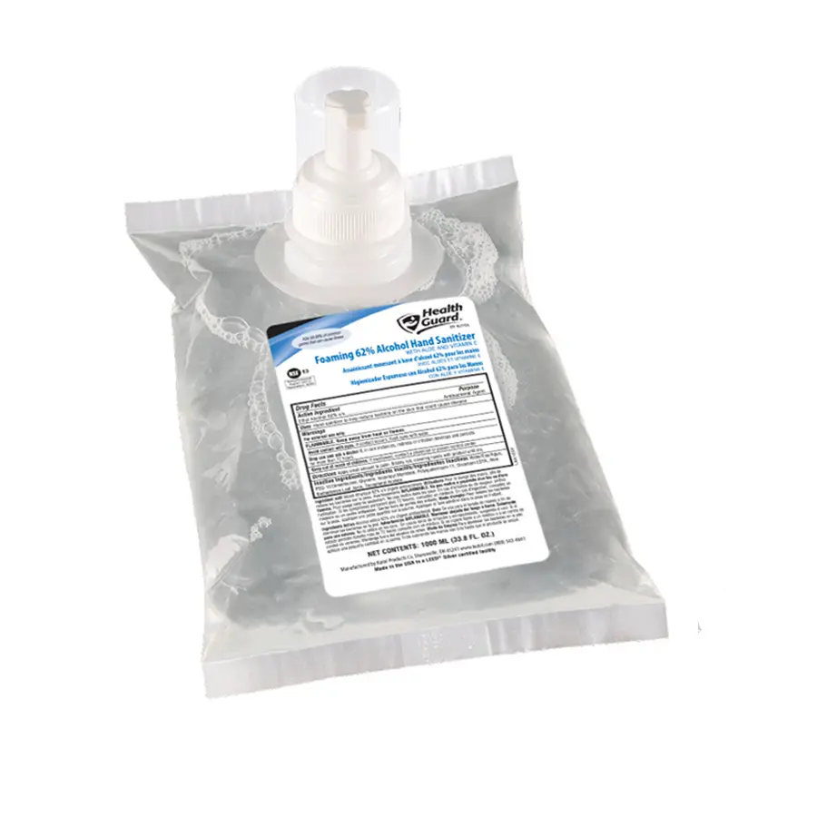 [H13701] 68841 KUTOL FOAM HAND ALCOHOL SANITIZER 1000ML 6/CS