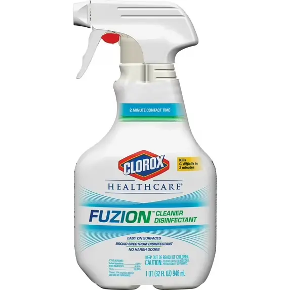 [C54001] CLOROX FUZION DISINFECTANT CLEANER UNSCENTED 32 OZ 9 QT/CS