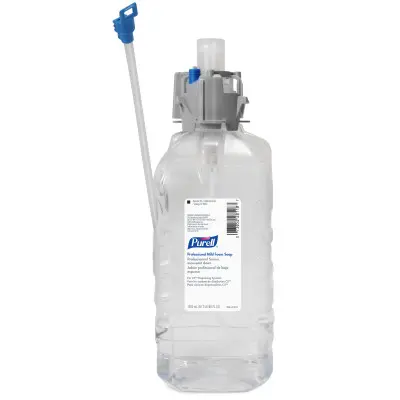 [H21205] 8565 PURELL GREEN CERTIFIED CXI COUNTER MOUNT FOAM SOAP CLEAR 1500ML 4/CS