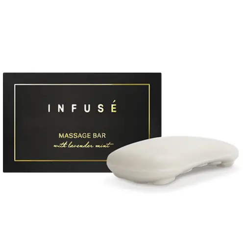 [F94702] INFB14-BMB200 INFUSE CITY 40G LAVENDER MINT BOXED MASSAGE BAR 200/CS