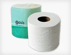 [P12401] OASIS BATH TISSUE 2 PLY VIRGIN FIBER 96/CS