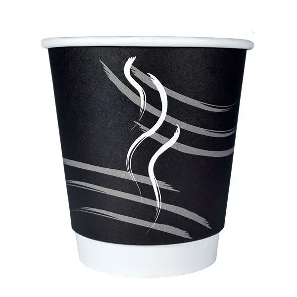 [FS15002] RDI CP-DBW9-BLK CUP 9 OZ WRAPPED HOT & COLD BLACK 900/CS