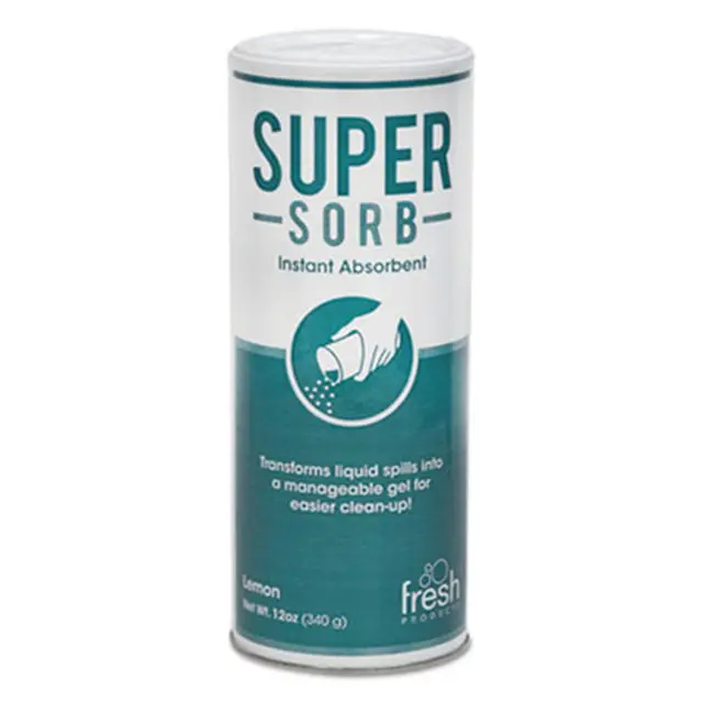[F02101] FRESH SUPER SORB ABSORBENT, 12 OZ. 6/BX 4BX/CS