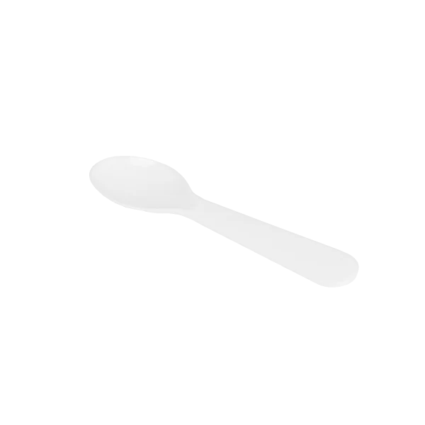 [F61911] V2450W TASTING SPOON WHITE 3 INCH 500/BG 8BG/CS
