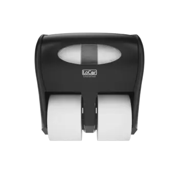 [P43104] LOCOR D-67053A QUAD SMALL CORE BATH TISSUE DISPENSER BLACK