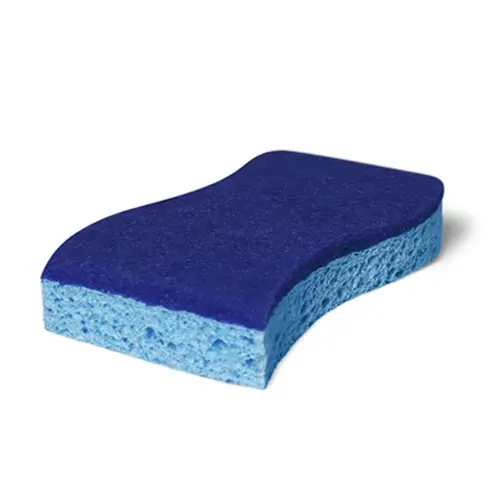[F94711] TE30-SPONGE CELLULOSE SPONGE WITH NON-ABRASIVE SCRUBBER 20/BX 100/CS