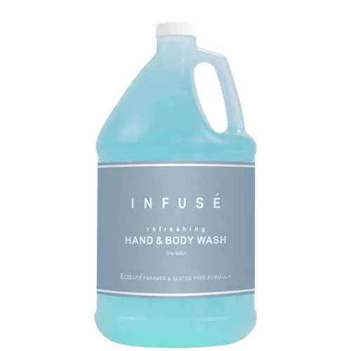 [F94715] GAL82-H2OTROP-W INFUSE WHITE TEA & COCONUT H2O TROPICAL BULK HAND & BODY WASH 4 GL/CS
